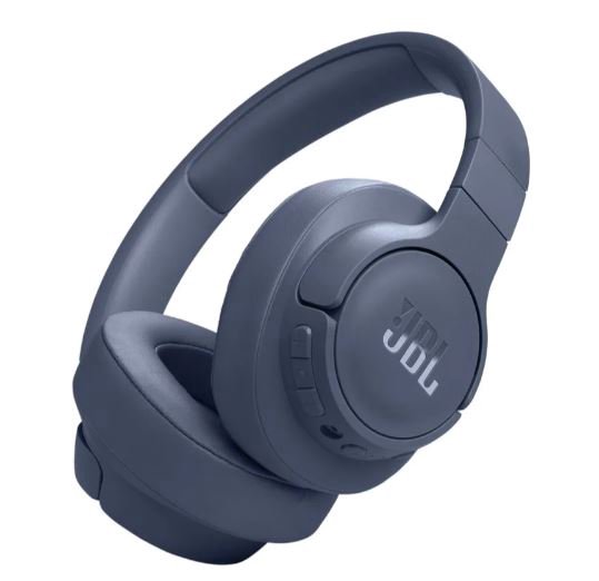 Ausinės JBL Tune 770, ant ausų, belaidės, ANC, mėlynos