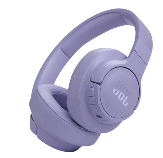 Ausinės JBL Tune 770, ant ausų, belaidės, ANC, violetinės