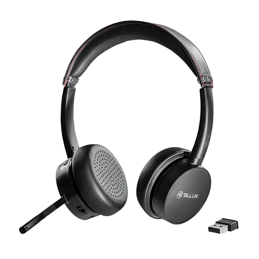 Ausinės Tellur Voice Pro, black