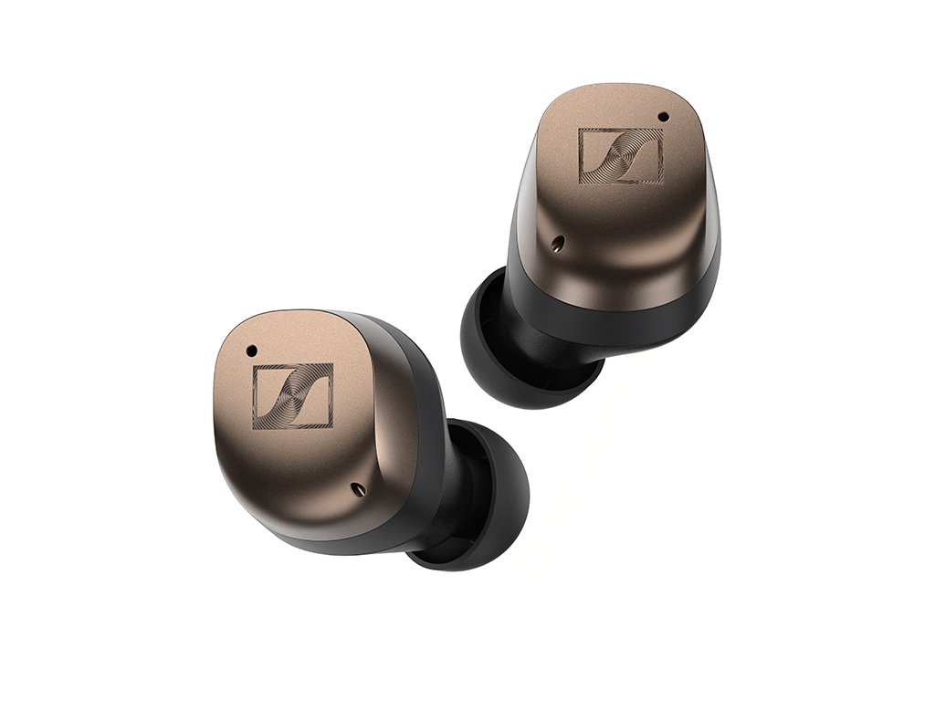 Ausinės SENNHEISER Momentum 4, į ausis, bevielės, Black/Copper