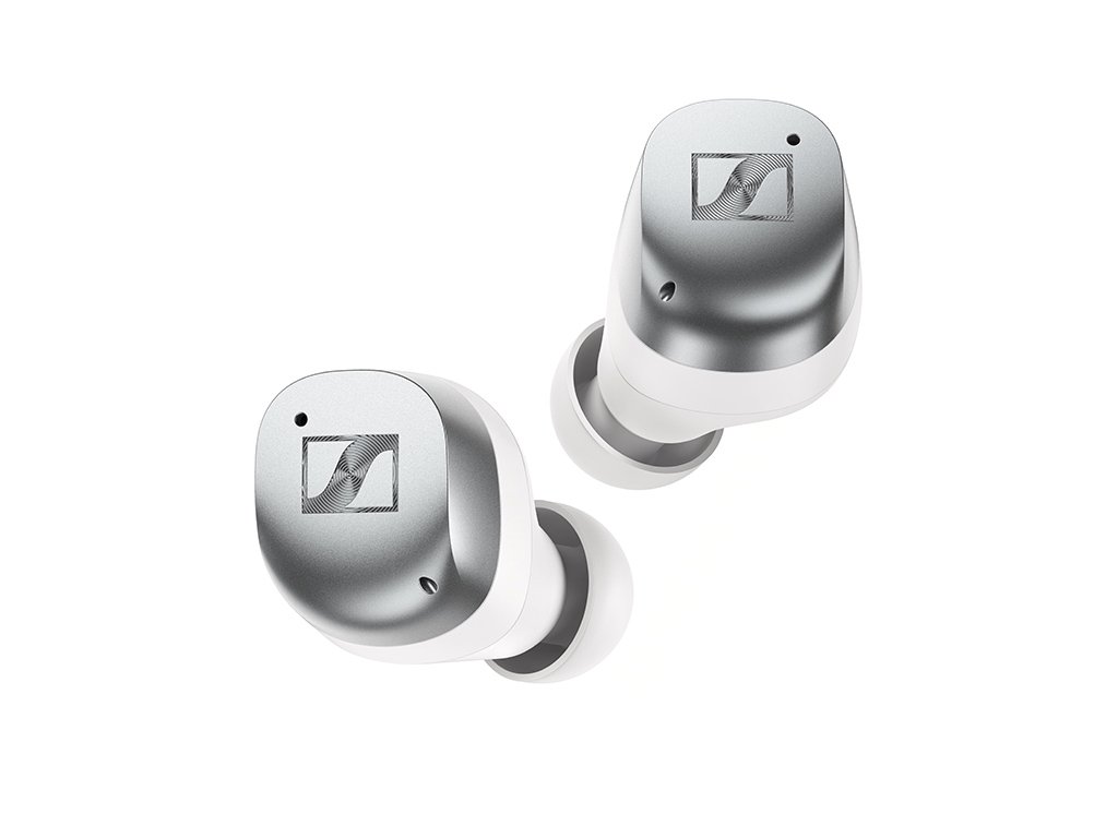 Ausinės SENNHEISER Momentum 4, į ausis, bevielės, White/Silver