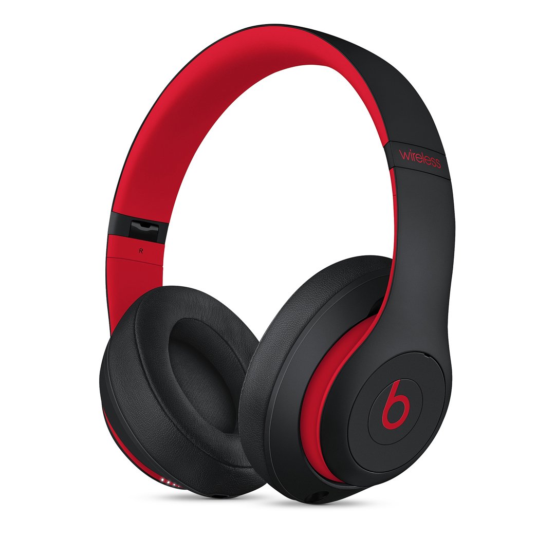 Ausinės BEATS Studio 3 ant ausų, belaidės, Black-Red MX422ZM/A