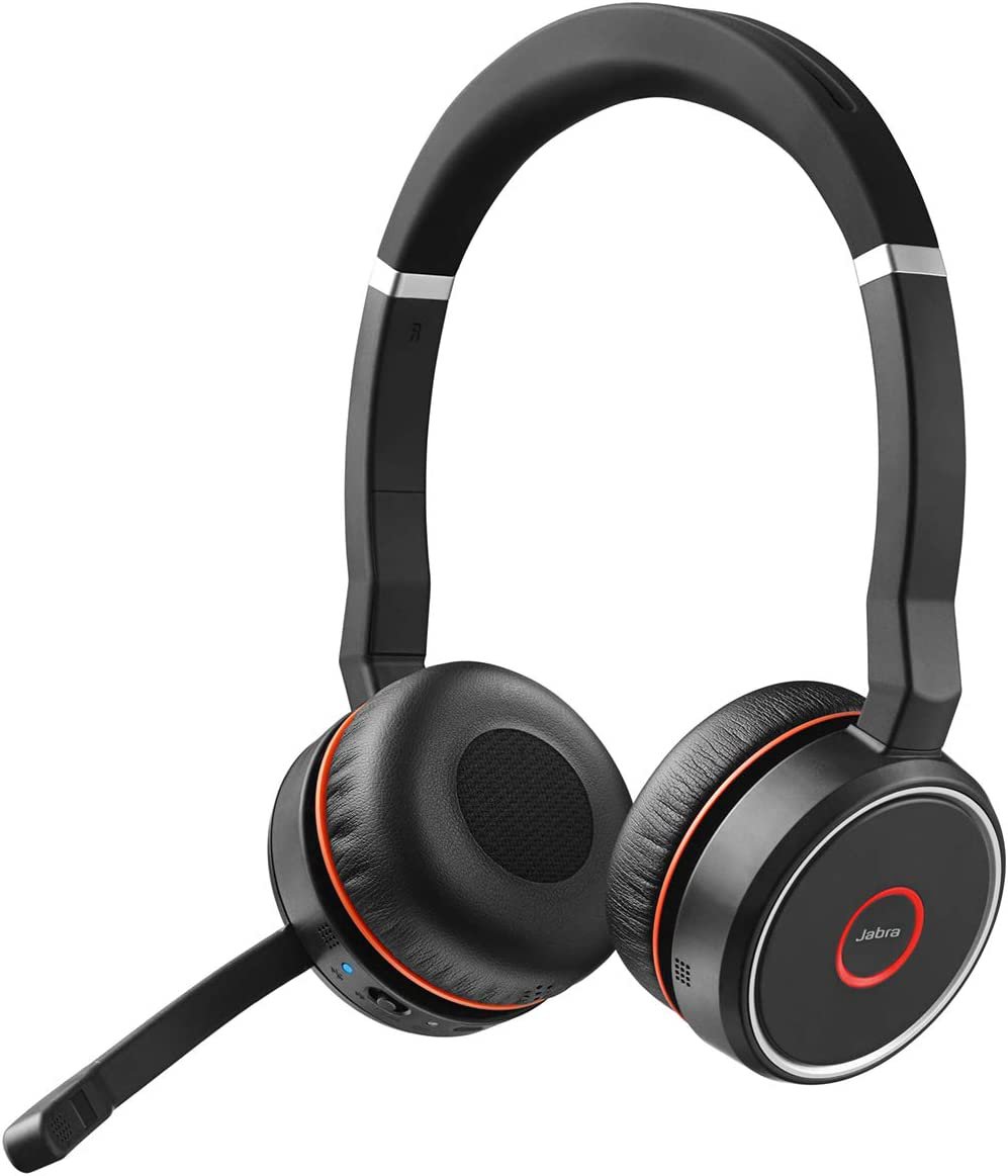 Jabra Evolve 75 SE MS Stereo headset, black