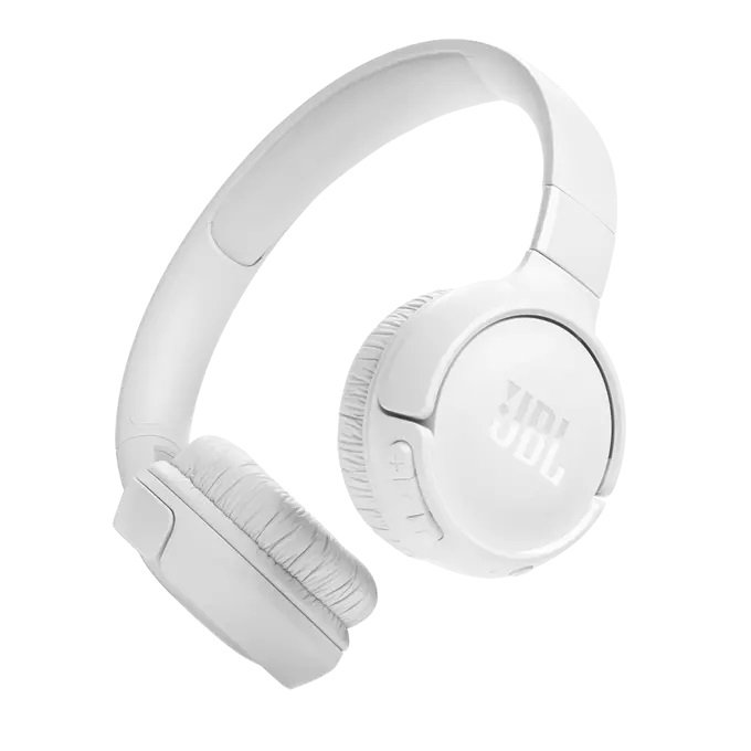 Ausinės JBL Tune 520BT, ant ausų, belaidės, baltos