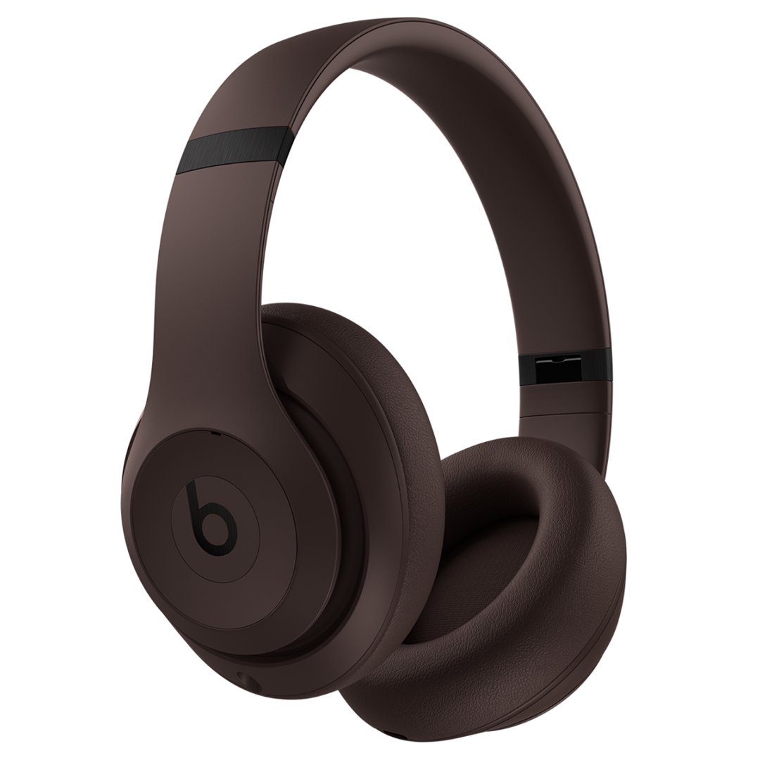 Ausinės BEATS Studio Pro, triukšmą slopinančios, belaidės, tamsiai ruda
