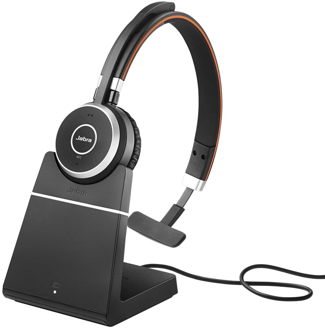 Jabra Evolve 65 SE MS Mono headset, black