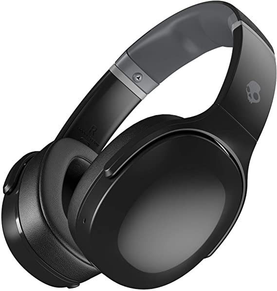 Ausinės SKULLCANDY CRUSHER EVO juodos, ant ausų, bevielės