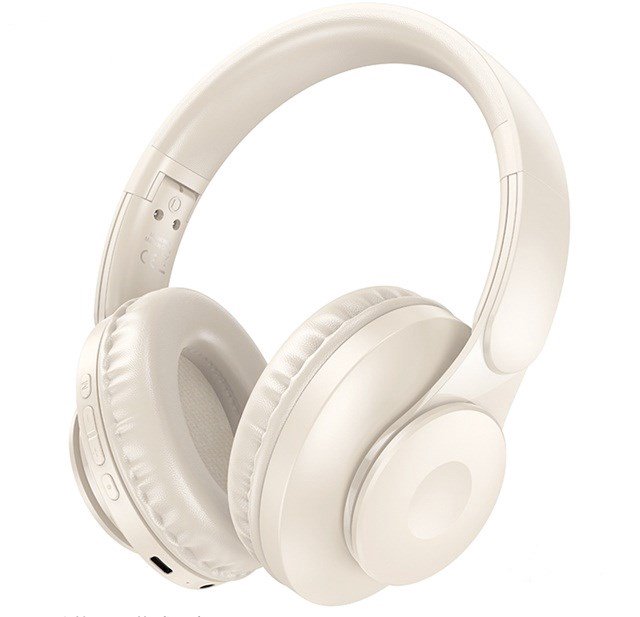 Hoco W45 Enjoy Belaidės Bluetooth ausinės į ausis Balta