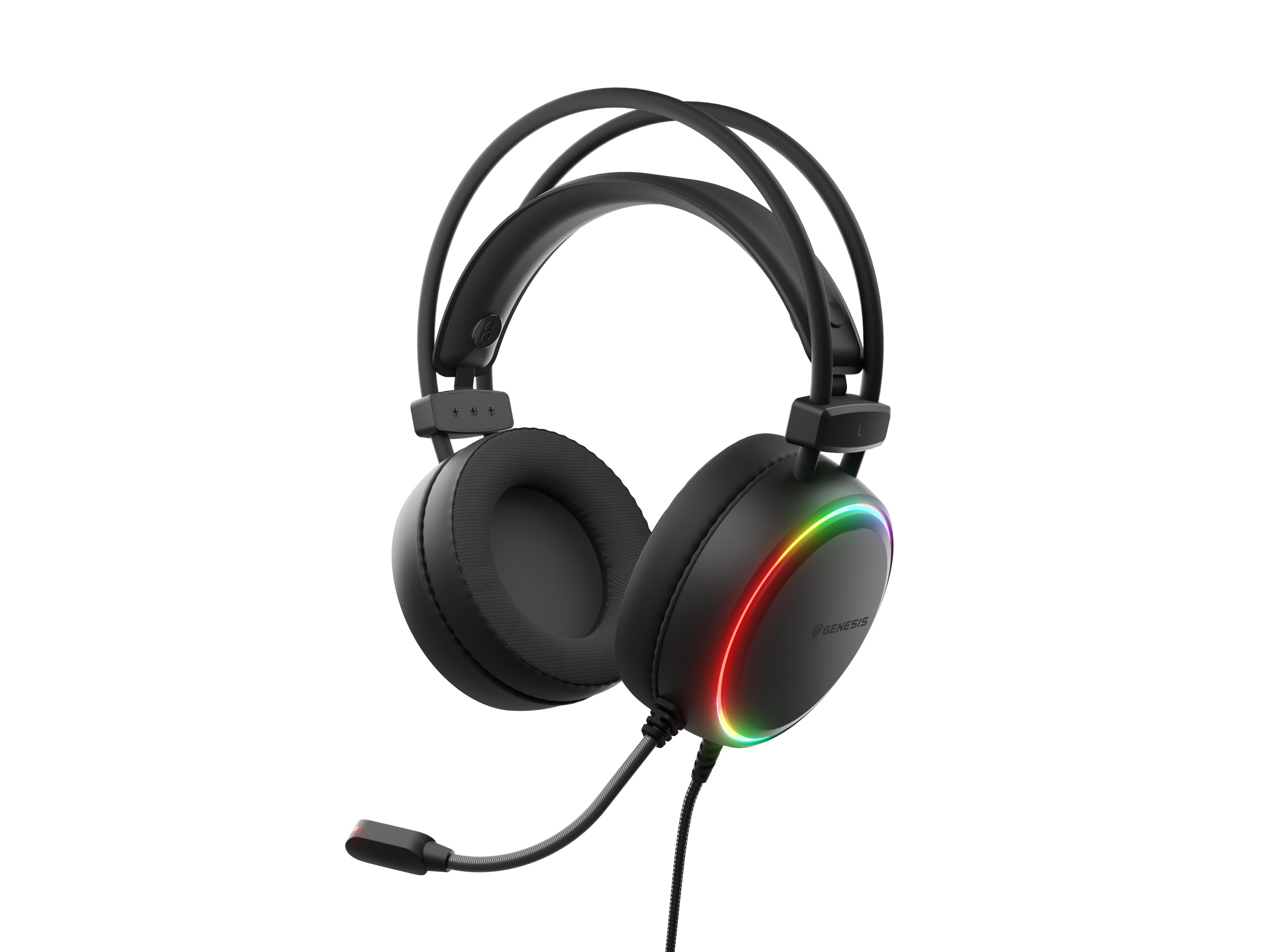 Genesis Gaming Headset | Neon 613 G2 | Wired | Over-ear | Microphone | Black
