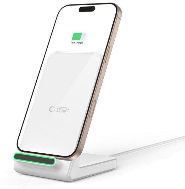 Tech-Protect wireless charger A40 QI15W, white