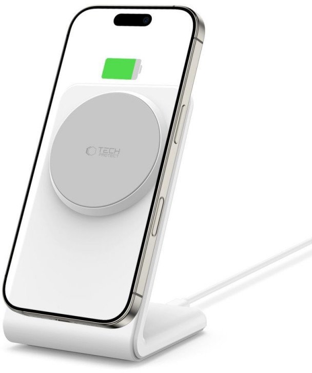 Tech-Protect wireless charger A38 3in1 QI15W, white