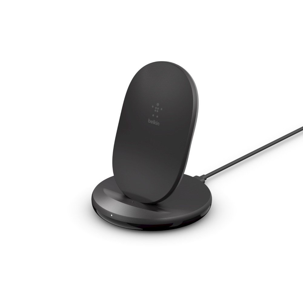 Įkroviklis Belkin Wireless Charging Stand with PSU BOOST CHARGE,black