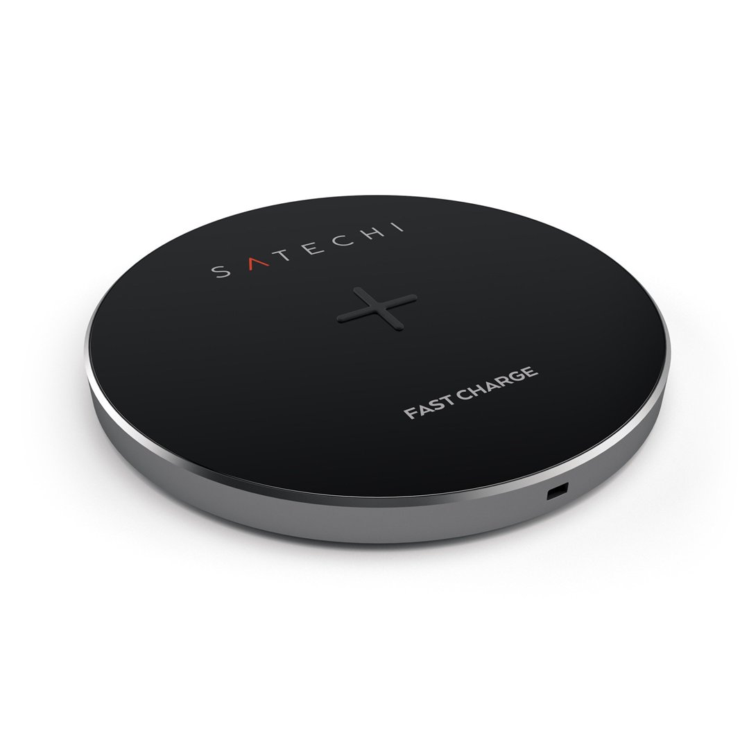 Įkroviklis SATECHI Wireless Charging Pad, belaidis, juodas