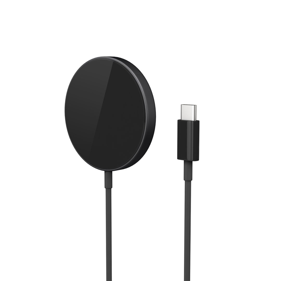 Belaidis įkroviklis Epico Fast Magnetic Wireless 15W, pilka