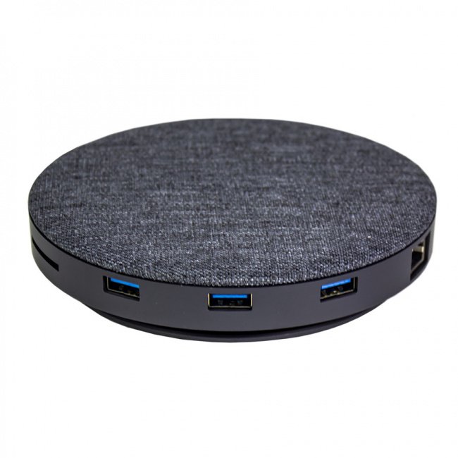 Įkroviklis Devia UFO 10in1 HUB wireless gray