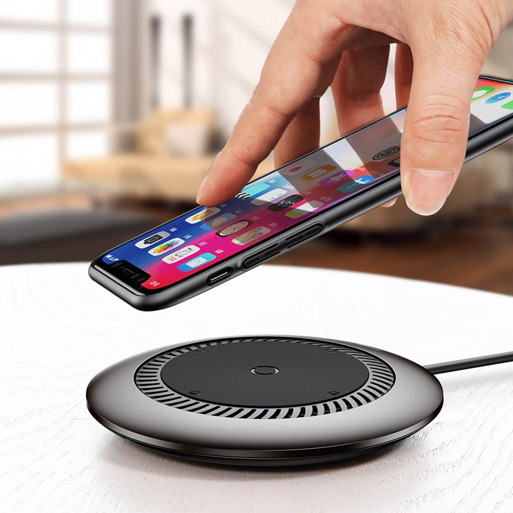 Belaidis pakrovėjas Baseus Whirlwind Wireless Quick Charger for Smartphones with QI