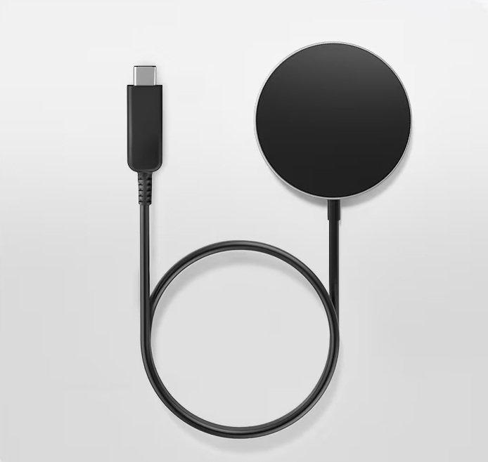 PWU025WIABW Single Wireless Charger, Black