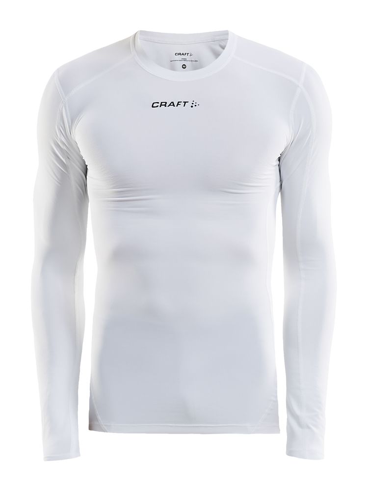 Craft Pro Control Compression Long Sleeve Unisex White