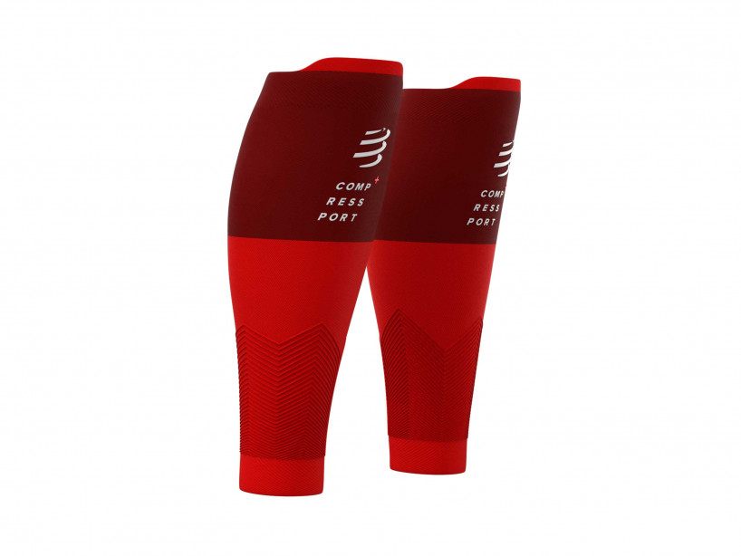 COMPRESSPORT Calf R2V2 blauzdinės RED