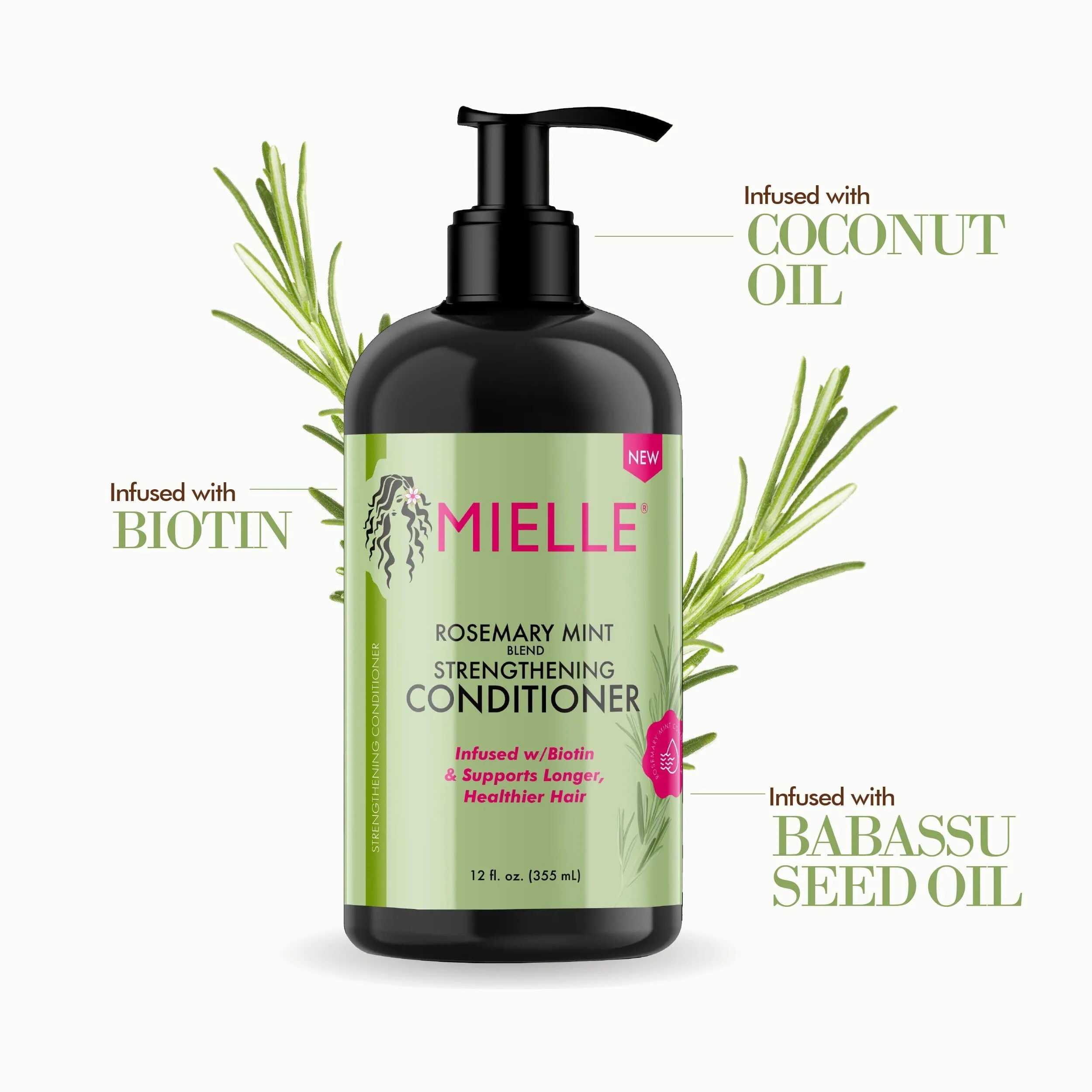 Rosemary Mint Strengthening Conditioner 355 ml Stiprinantis plaukų kondicionierius Rosemary Mint Strengthening Conditioner 355 ml Stiprinantis plaukų kondicionierius