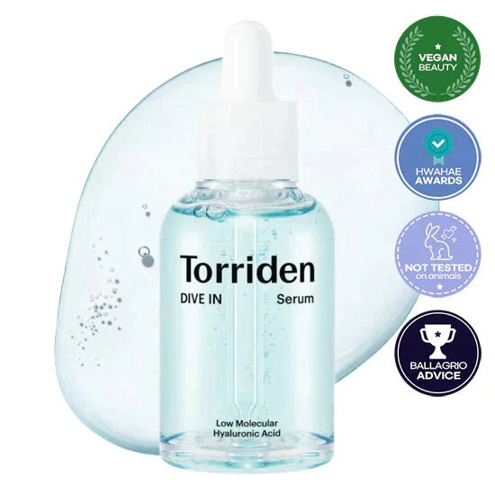 Torriden DIVE-IN Low Molecule Hyaluronic Acid Serum - hialurono rūgšties serumas Torriden DIVE-IN Low Molecule Hyaluronic Acid Serum - hialurono rūgšties serumas