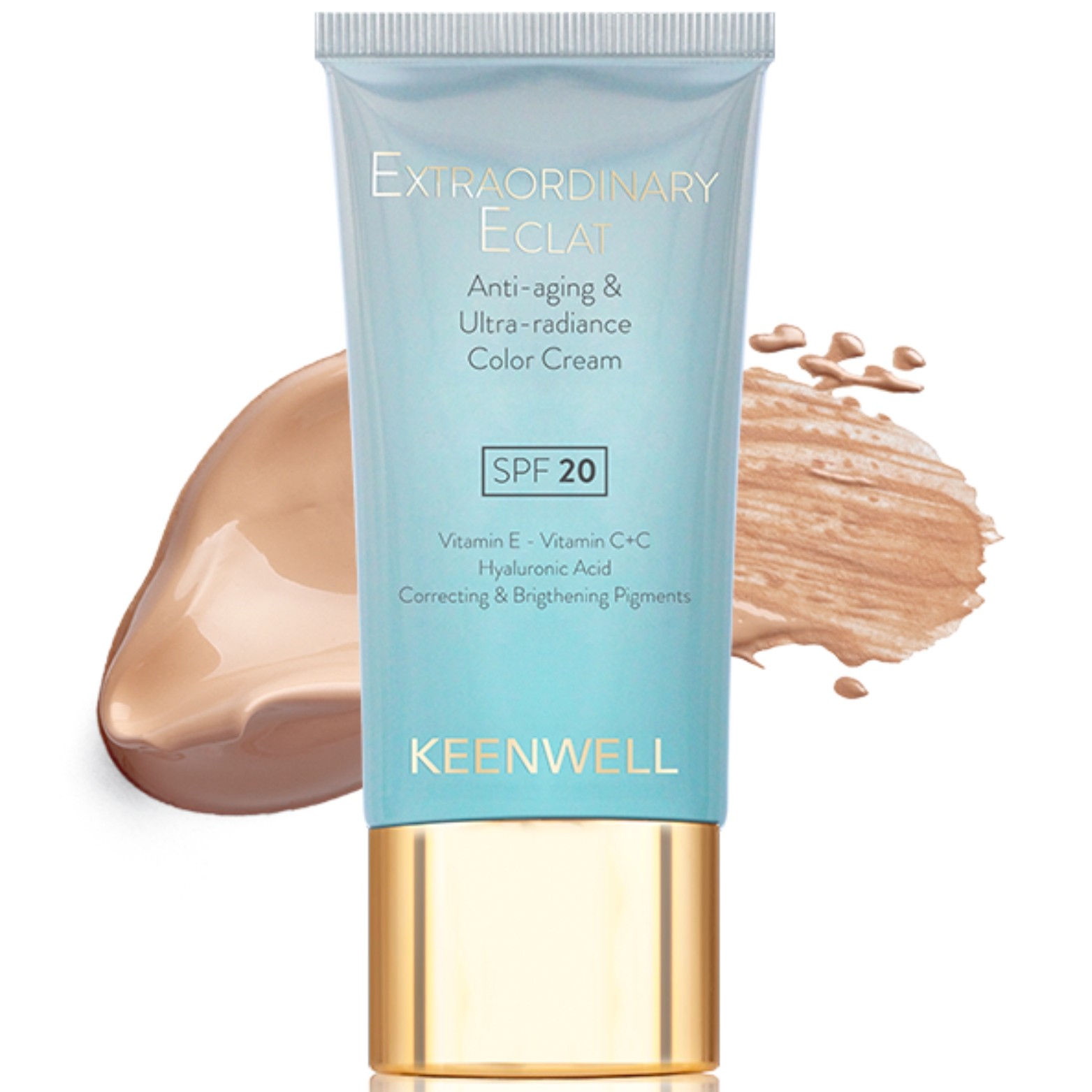 KEENWELL EXTRAORDINARY ECLAT EE SPF 20, 40 ml (Nr. 3) KEENWELL EXTRAORDINARY ECLAT EE SPF 20, 40 ml (Nr. 3)