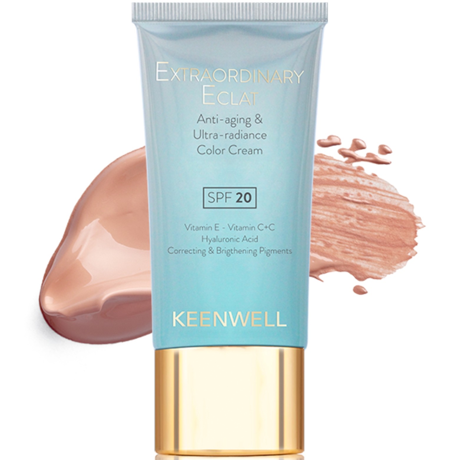 KEENWELL EXTRAORDINARY ECLAT EE SPF 20, 40 ml (Nr. 4) KEENWELL EXTRAORDINARY ECLAT EE SPF 20, 40 ml (Nr. 4)