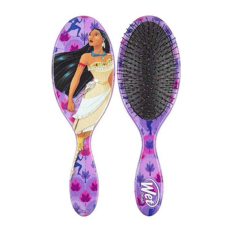 WETBRUSH ORIGINAL DETANGLER DISNEY POKAHONTA plaukų šepetys WETBRUSH ORIGINAL DETANGLER DISNEY POKAHONTA plaukų šepetys