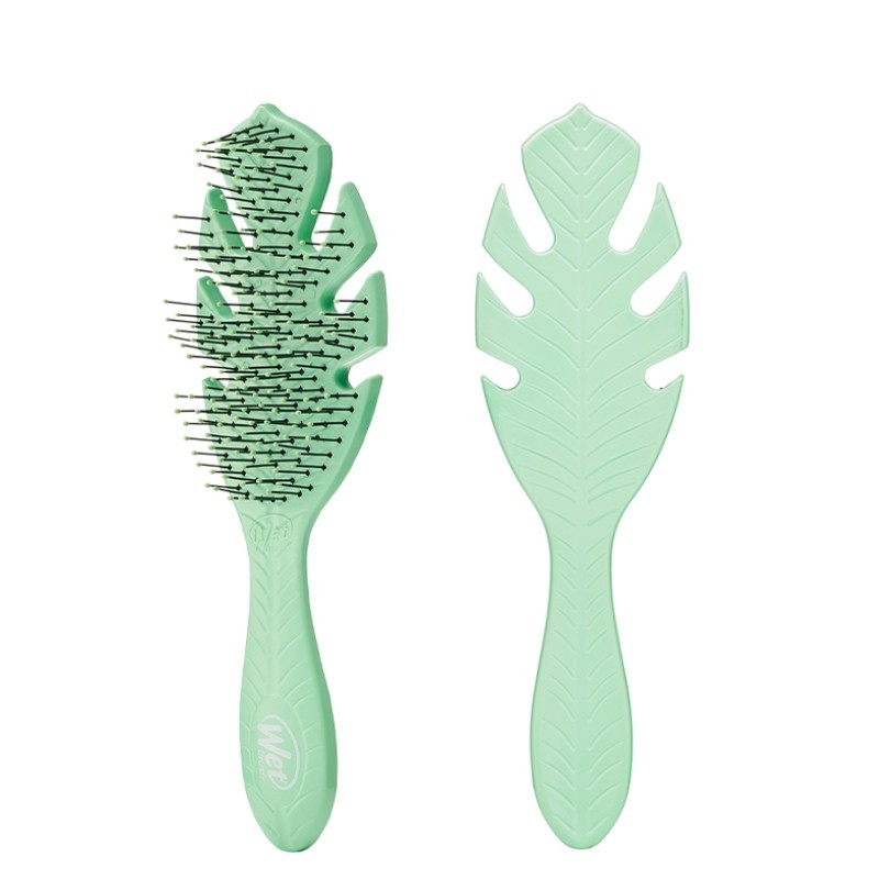 WETBRUSH GO GREEN DETANGLER GREEN plaukų šepetys WETBRUSH GO GREEN DETANGLER GREEN plaukų šepetys