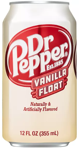 Gaivusis gėrimas DR. PEPPER (VANILLA FLOAT), 355ml Gaivusis gėrimas DR. PEPPER (VANILLA FLOAT), 355ml