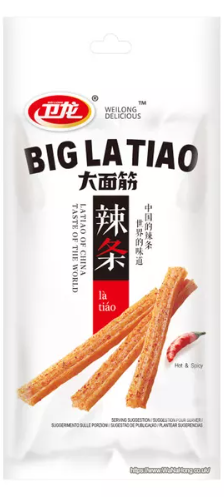 Užkandis BIG LATIAO (HOT&SPICY), 106g Užkandis BIG LATIAO (HOT&SPICY), 106g