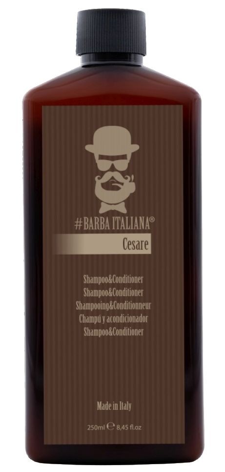 Barba Italiana Šampūnas-kondicionierius Cesare 250 ml, BI0707 Barba Italiana Šampūnas-kondicionierius Cesare 250 ml, BI0707