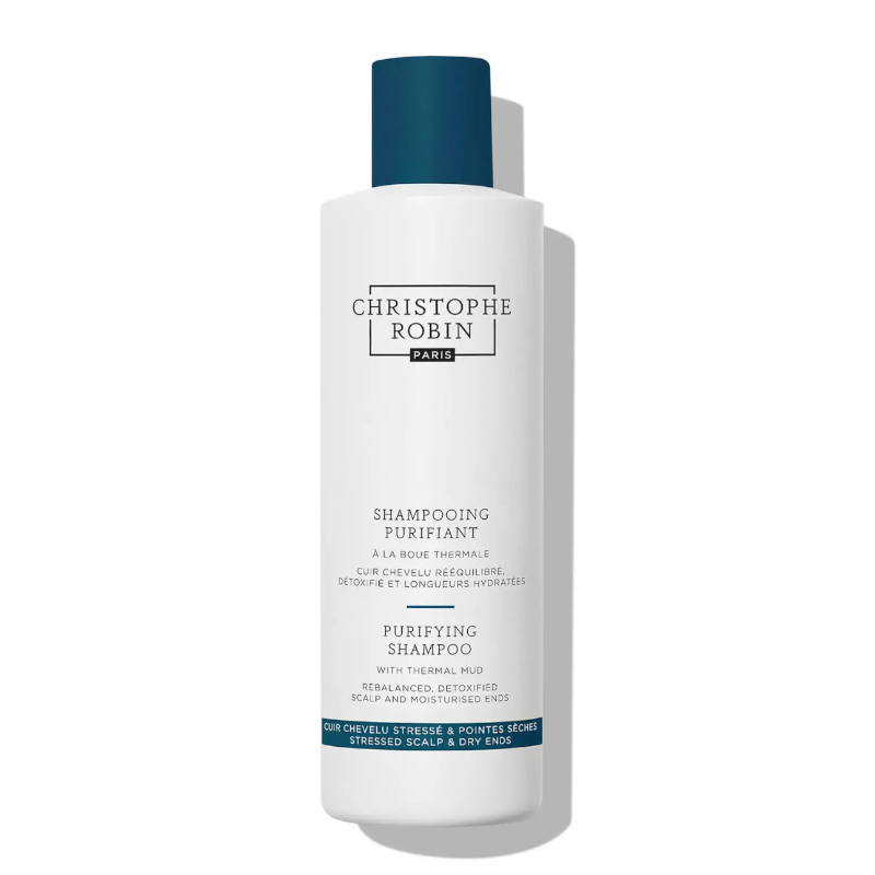 Christophe Robin PURIFYING SHAMPOO valantis šampūnas su terminiu moliu, 250 ml. Christophe Robin PURIFYING SHAMPOO valantis šampūnas su terminiu moliu, 250 ml.