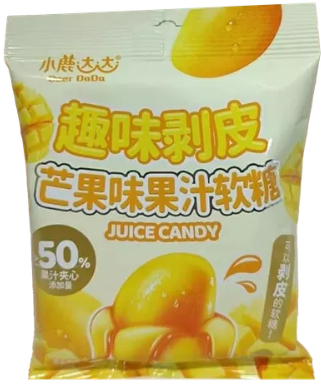 Guminukai DEER DADA PEELING GUMMIES (MANGO), 70g Guminukai DEER DADA PEELING GUMMIES (MANGO), 70g