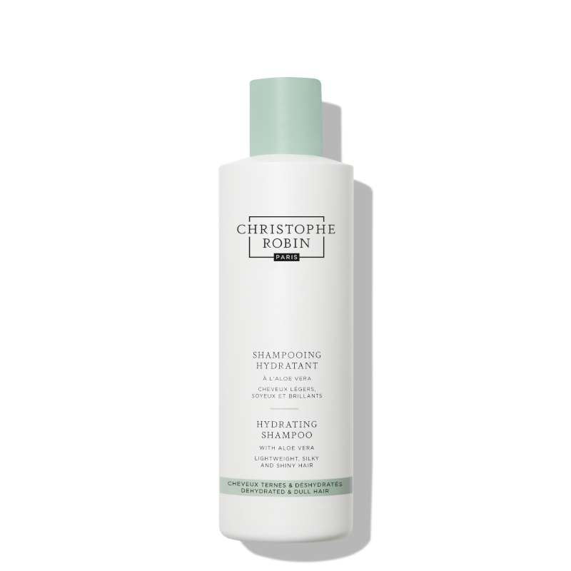 Christophe Robin HYDRATING SHAMPOO drėkinantis šampūnas su alijošiumi Christophe Robin HYDRATING SHAMPOO drėkinantis šampūnas su alijošiumi - 250 ml.