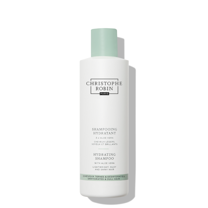 Christophe Robin HYDRATING SHAMPOO drėkinantis šampūnas su alijošiumi Christophe Robin HYDRATING SHAMPOO drėkinantis šampūnas su alijošiumi - 500 ml.