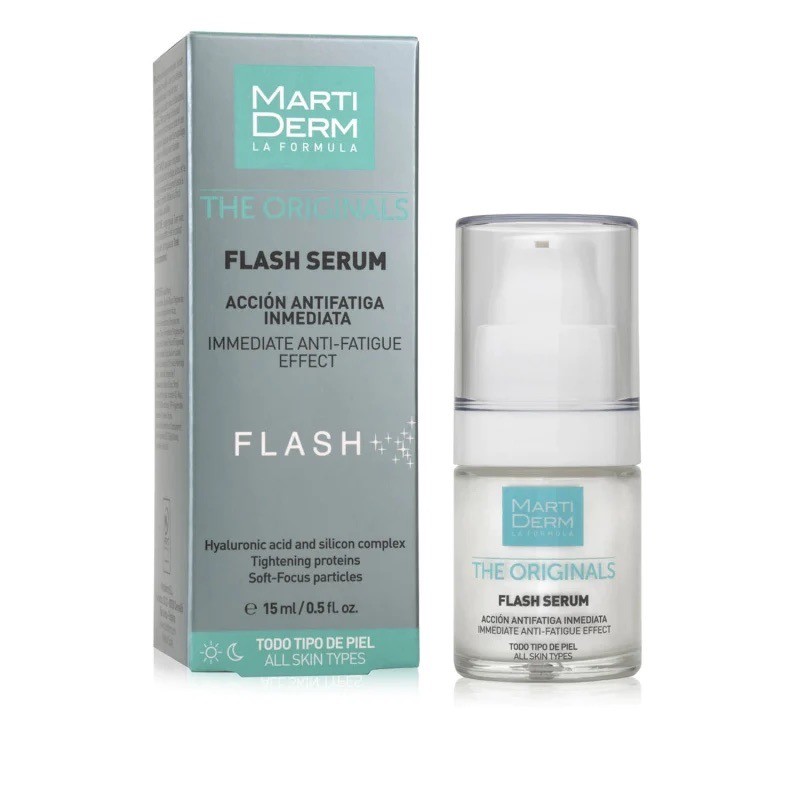 Martiderm VEIDO SERUMAS FLASH, GREITAI ŠALINANTIS NUOVARGIO ŽYMES, 15 ML Martiderm VEIDO SERUMAS FLASH, GREITAI ŠALINANTIS NUOVARGIO ŽYMES, 15 ML