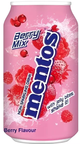 Gaivusis gėrimas MENTOS (BERRY MIX), 345ml Gaivusis gėrimas MENTOS (BERRY MIX), 345ml