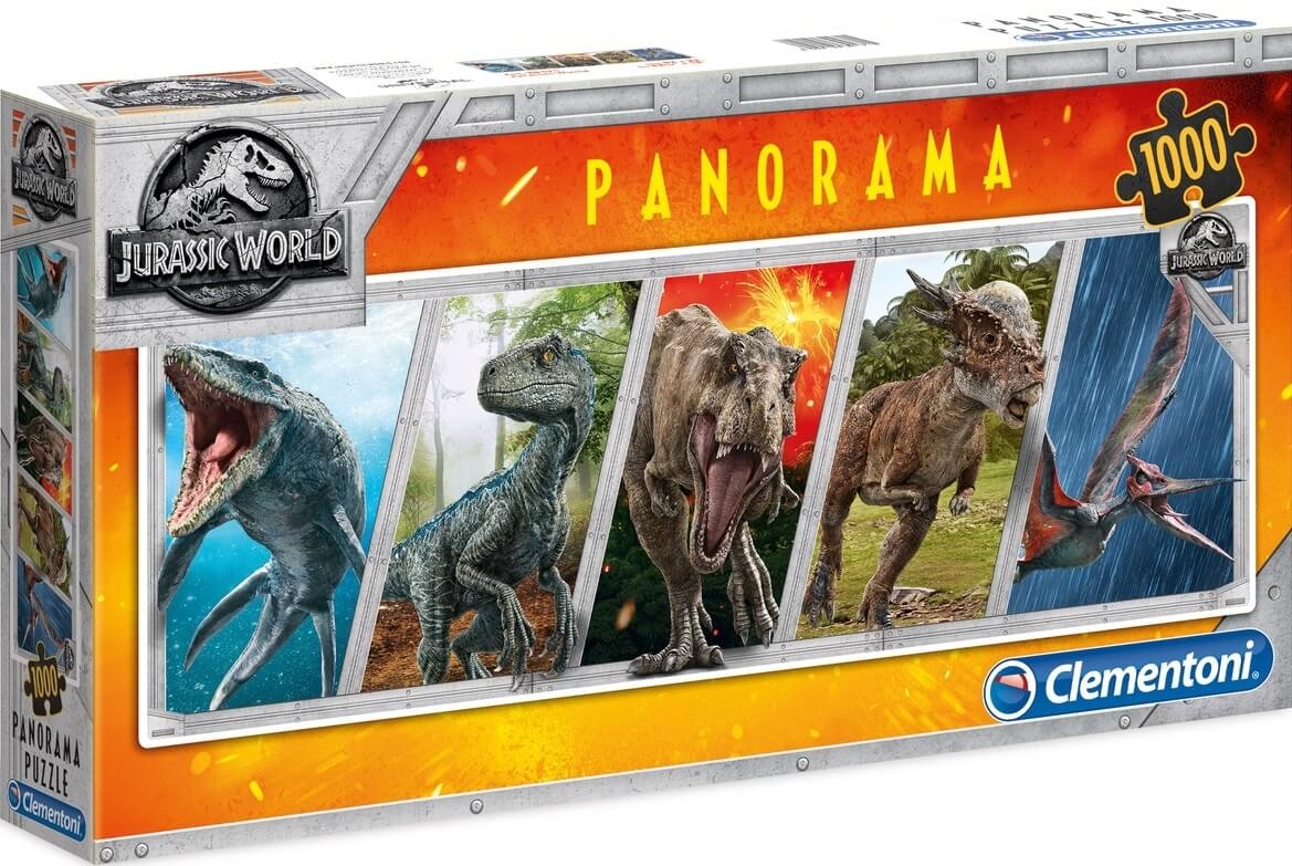 Delionė Clementoni Jurassic Park Panorama 1000 dalių