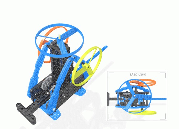 Funkcinis konstruktorius "Zip Flyer", VEX, HEXBUG 406-4559