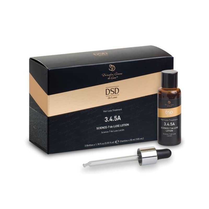 Losjonas nuo plaukų slinkimo Dixidox de Luxe Science-7 de Luxe Lotion DSD 3.4.5A, 3x35 ml