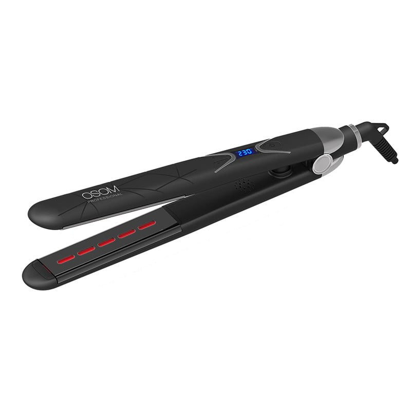 Plaukų tiesintuvas OSOM Professional OSOM897, su infraraudonaisiais spinduliais, iki 230 C, 50 W