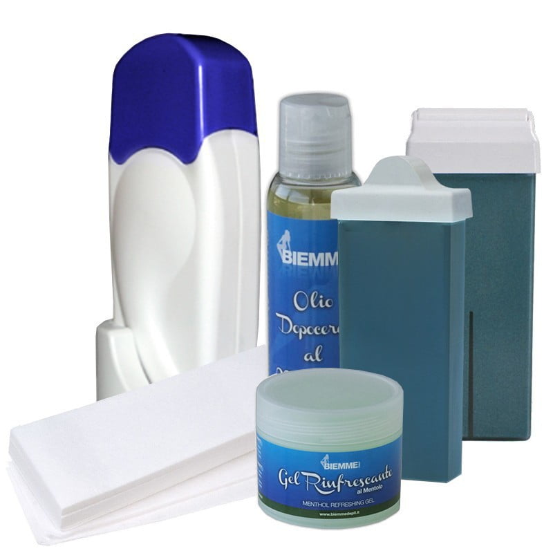 Rinkinys depiliacijai Biemme Borsello Kit BIERINK/M, mėlynas