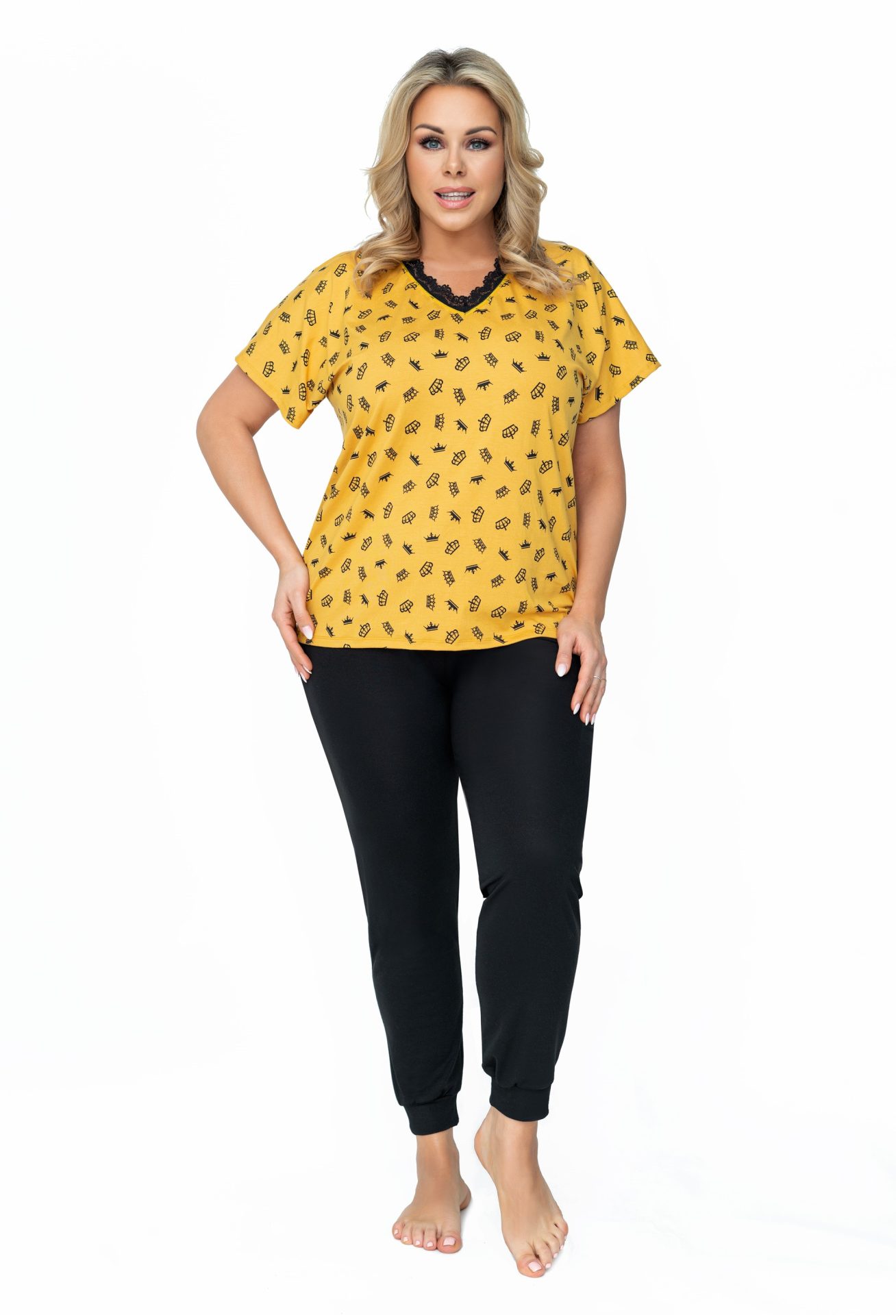 Pižama Queen Plus Size 48