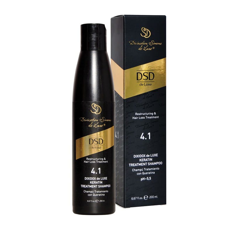 Atstatantis šampūnas su keratinu Dixidox de Luxe Keratin Treatment Shampoo DSD 4.1, 200 ml