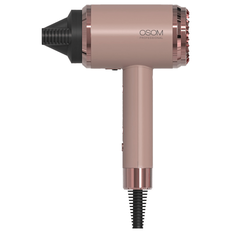 Plaukų džiovintuvas Osom Professional Rose Gold Hair Dryer OSOM6800RGHD, rožinio aukso spalvos, 1800 W