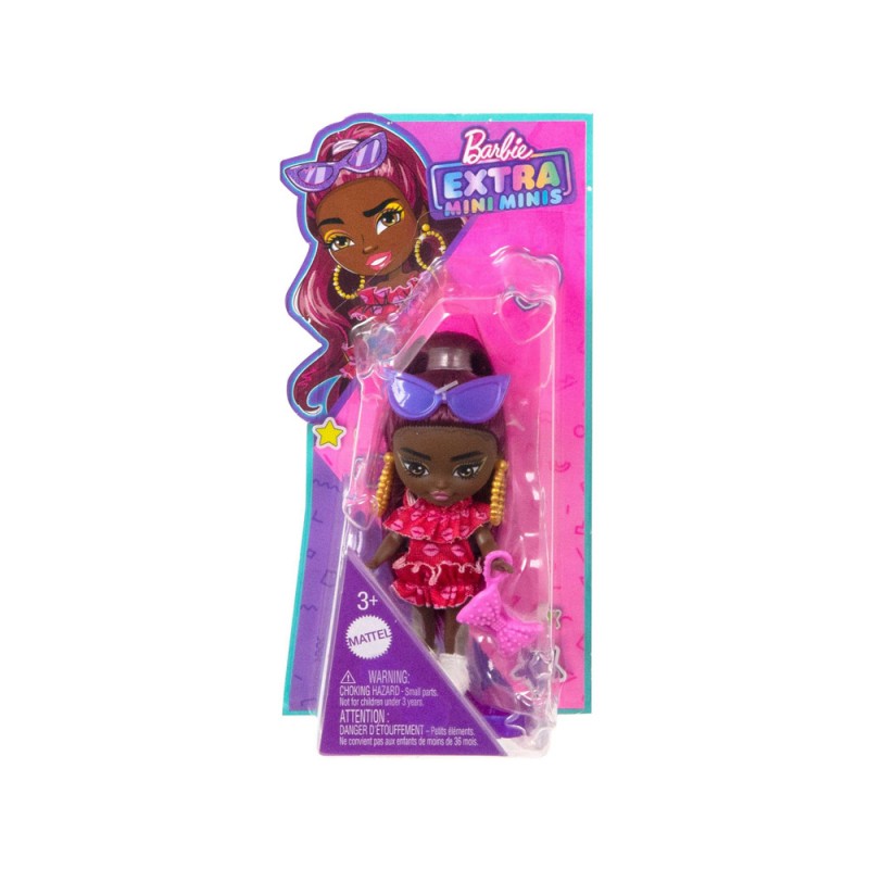 Stilinga madinga lėlė Barbie Extra Mini Minis HLN47 ZA5105 D