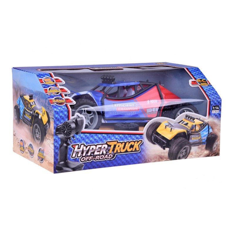 rc car rc car Nuotoliniu būdu valdomas automobilinis rinkinys HYPER TRUCK OFF-ROAD su nuotolinio valdymo pultu RC0641 ZO