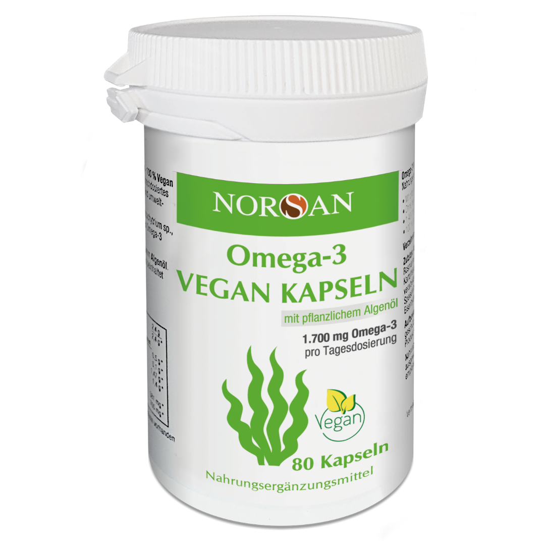 Norsan Omega3 Vegan, kapsulės