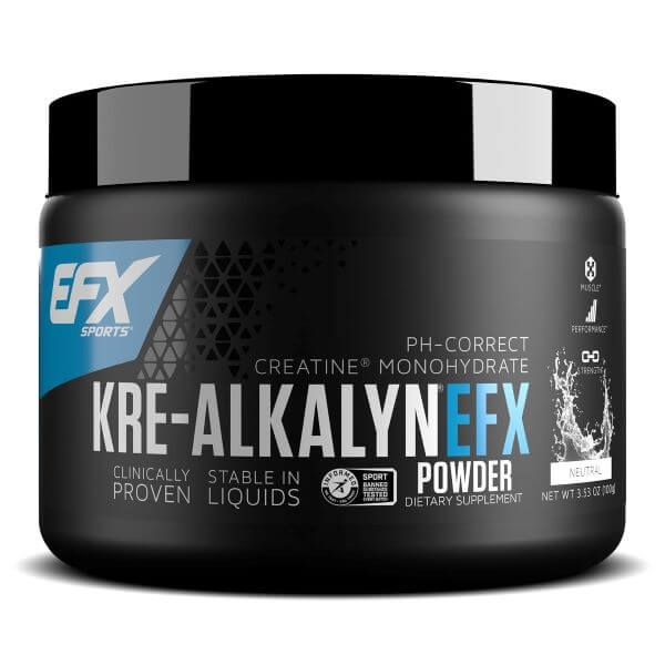 [1-2d.d.] EFX SPORTS Kre-Alkalyn EFX Powder (grynas) – 100g